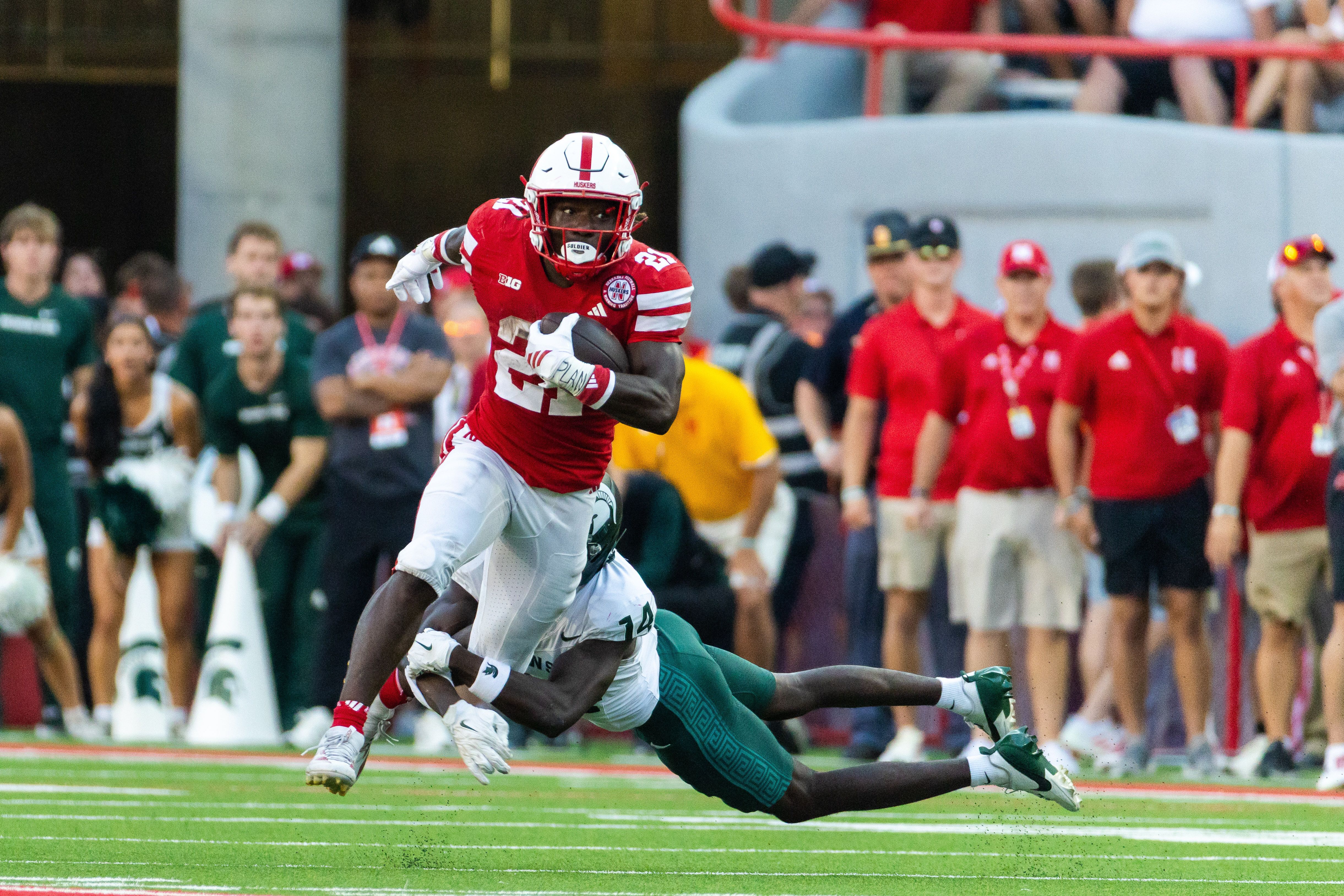 4882x3256 Holy Angels Emmett Johnson stars for Huskers