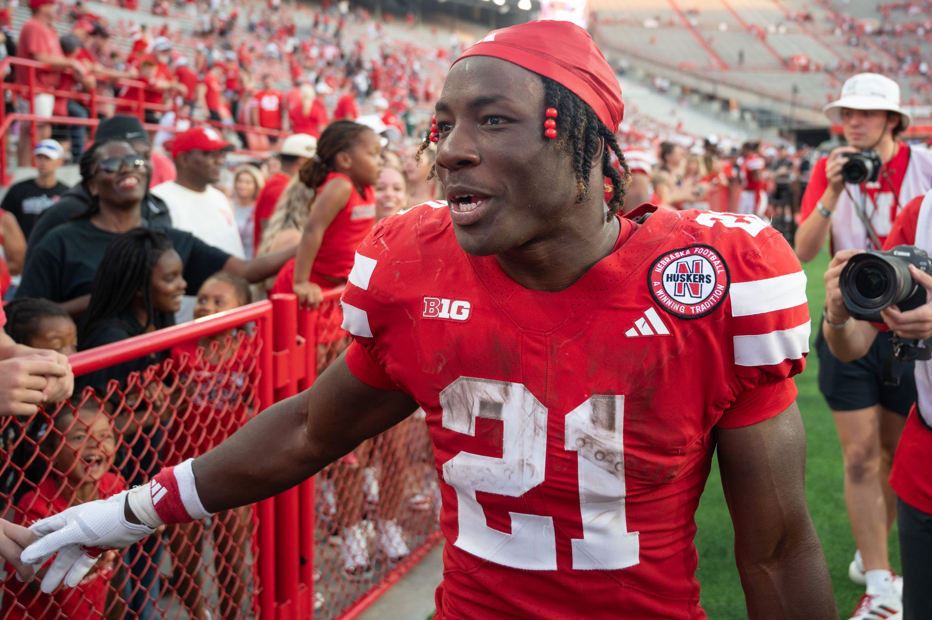 3000x1996 Holy Angels Emmett Johnson stars for Huskers