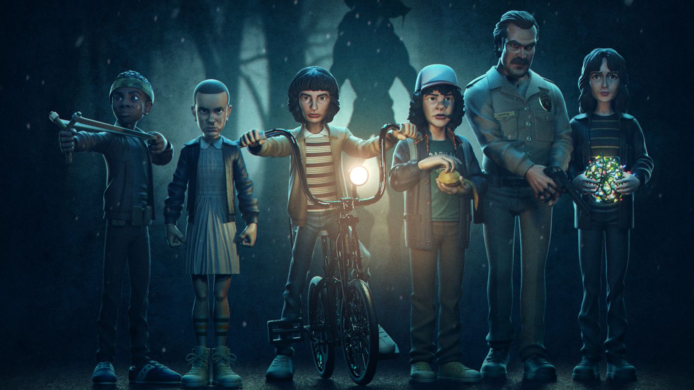 1366x768 Stranger Things Season 4 Art Laptop HD , HD 4k Wallpaper, Image, Background, Photos and Picture