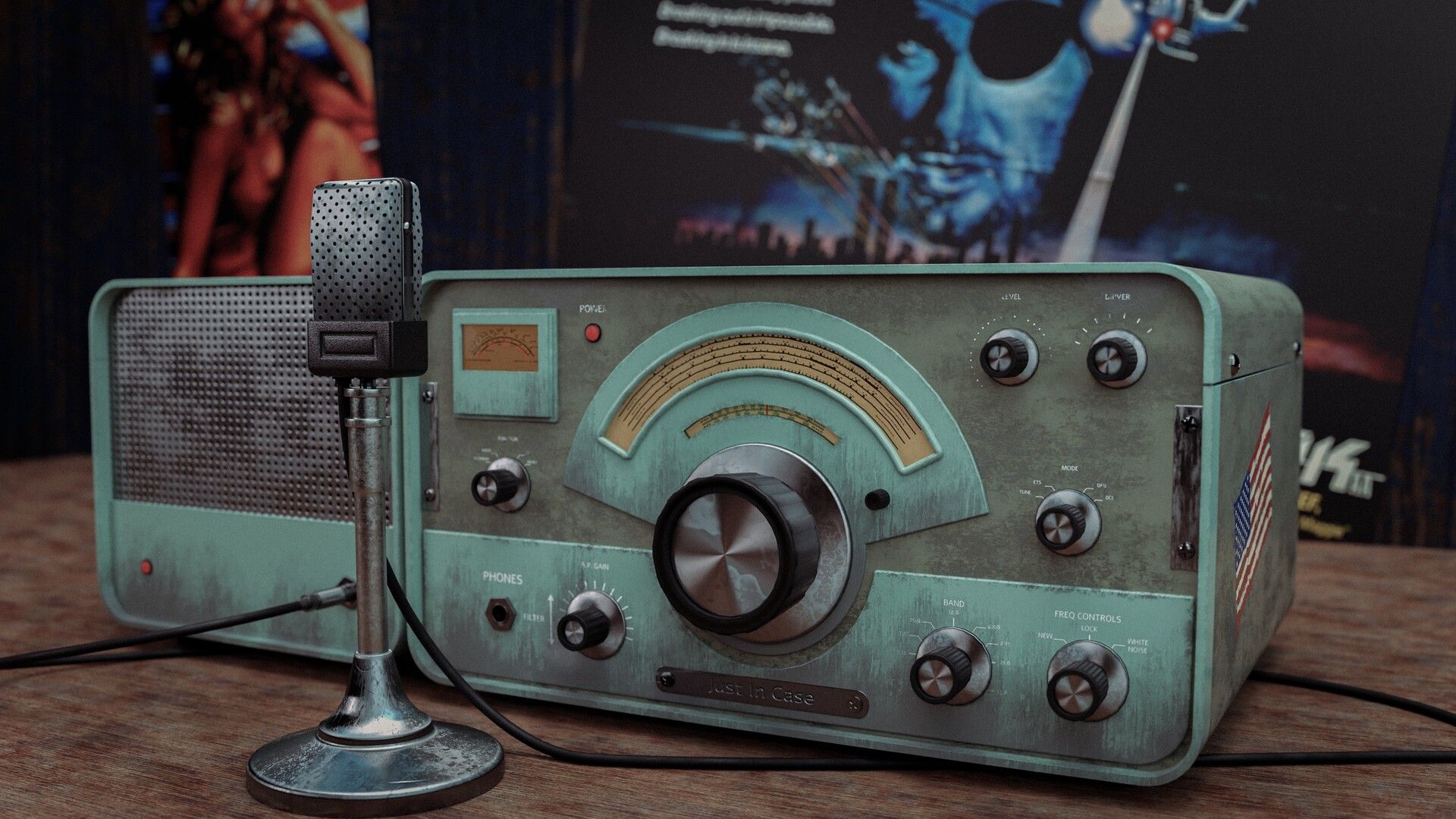 1920x1080 Vintage Ham Radio