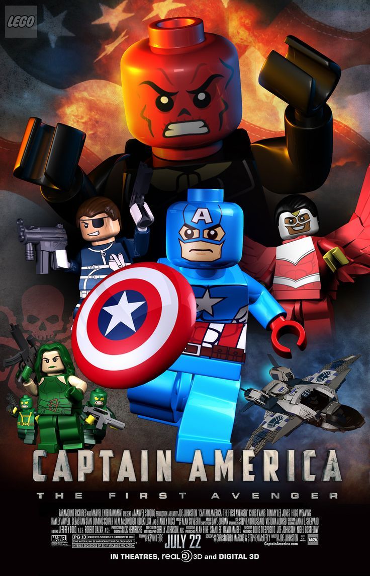 736x1144 Lego Captain America Movie Sharing!