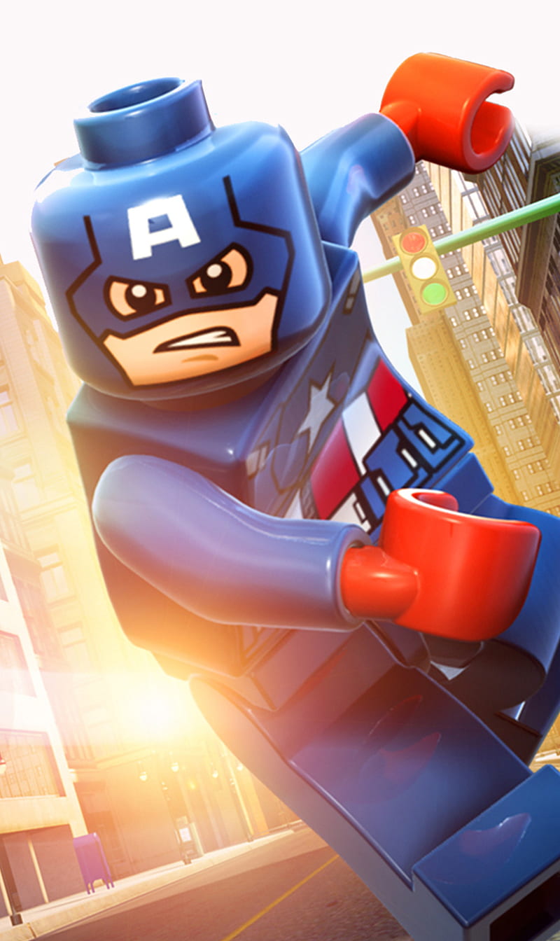 800x1344 Wallpaper Lego Avengers Iron Man Captain America LEGO Marvel's Avengers Heroes Unite 4K Ultra HD Wallpaper