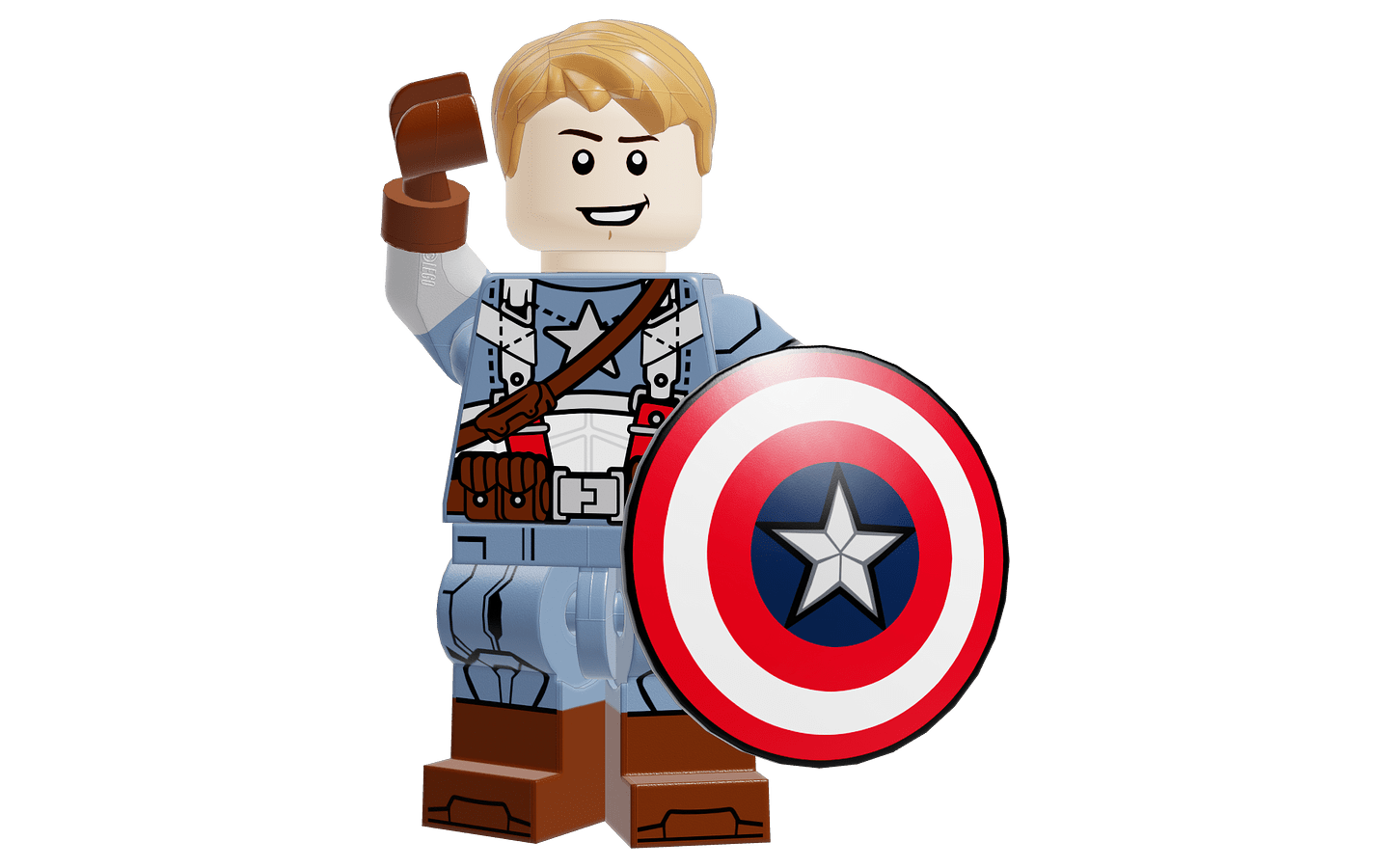 1440x900 Mecabricks.com. Captain America The First Avenger