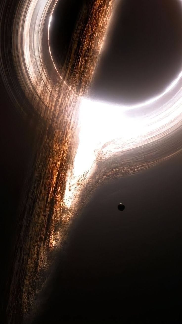 736x1308 Inch Ultrawide Setup Monitor Samsung 49 240hz An Image Of A Black Hole In The Sky With Light Coming From It's Center