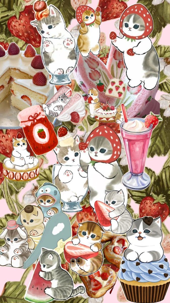 675x1200 The strawberry cat cafe