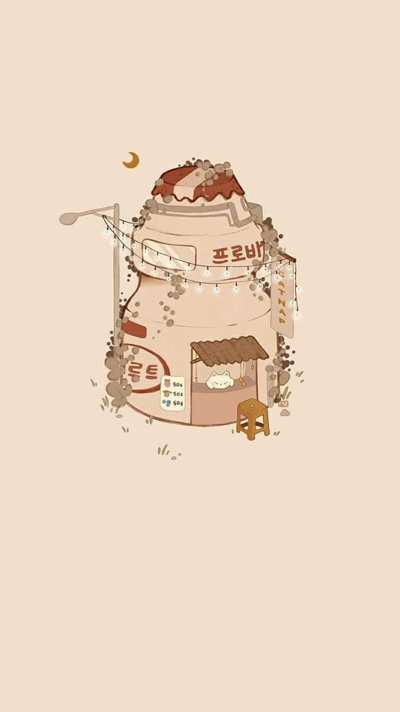 800x1424 HD the cat cafe wallpaper