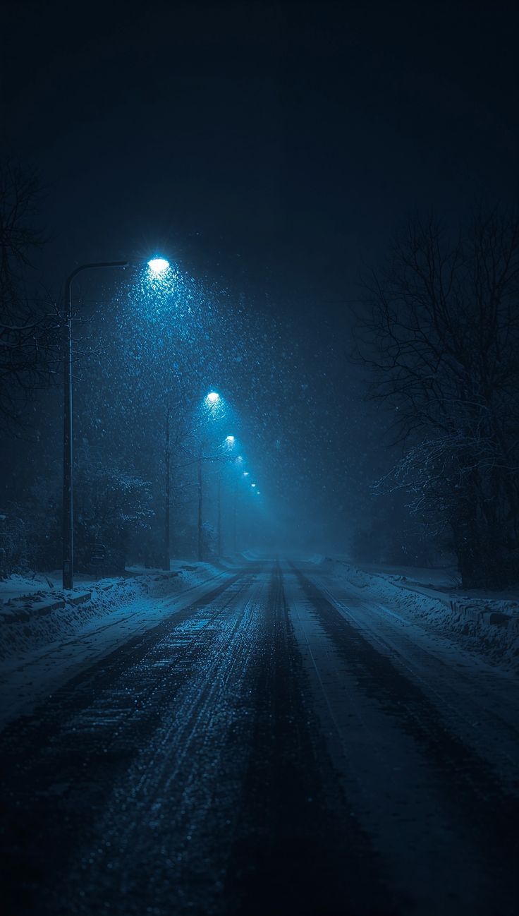 736x1298 Blue and black wallpaper. Winter background blue, Studio background ideas, Dark landscape