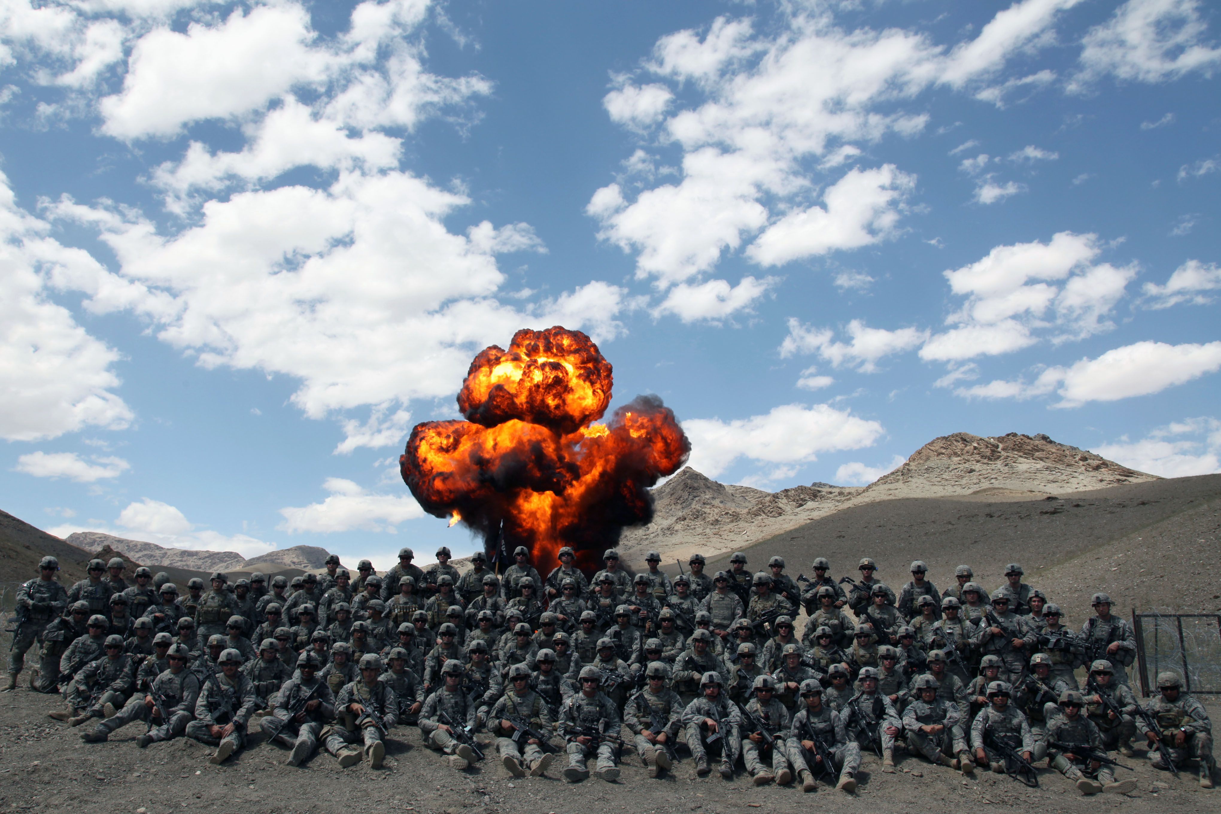 4080x2720 US Army in Afghanistan in the