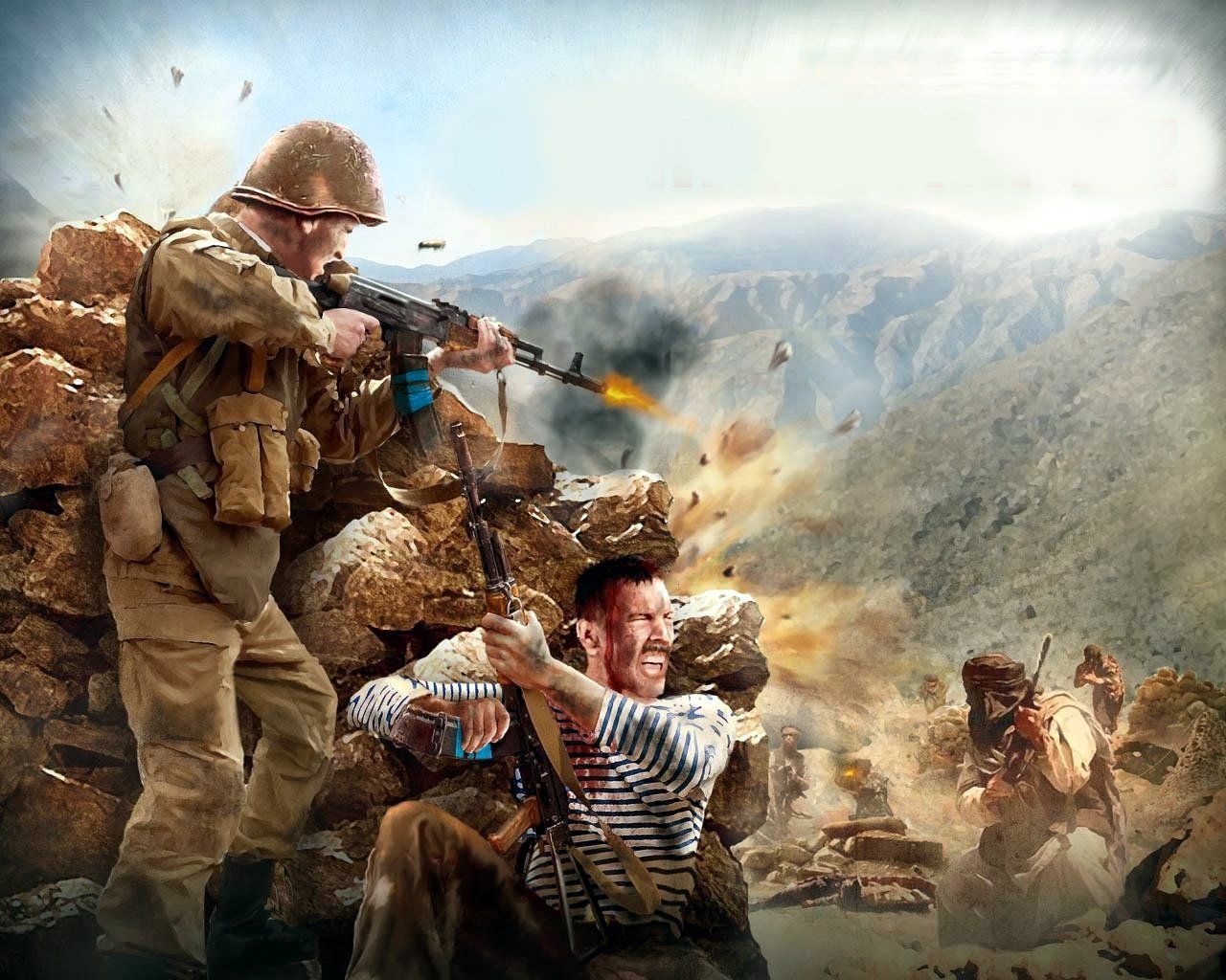 1280x1024 The Battle at Height 3234 (Soviet–Afghan War)