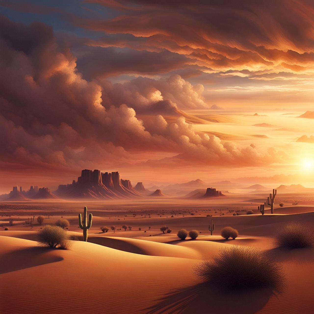1280x1280 Free Tumbleweed & Nature Image