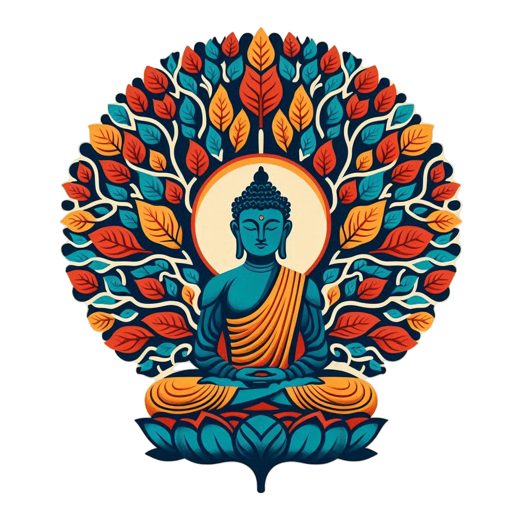 1024x1024 Meditating buddha png ai wallpaper 4k