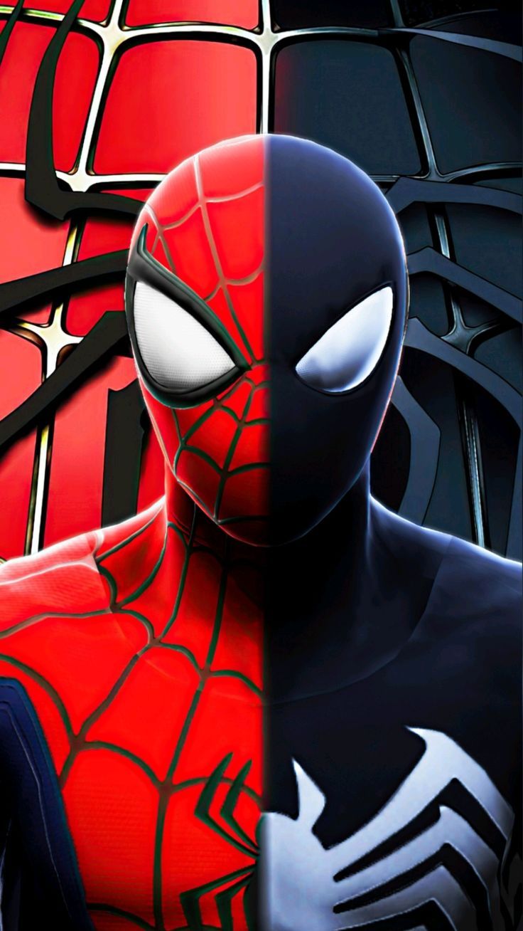 736x1308 Spiderman x venom wallpaper