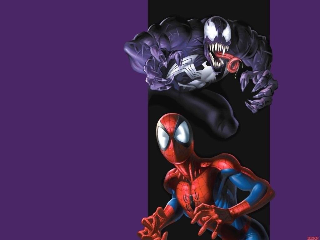 1024x768 Spider Man Vs Venom Comics