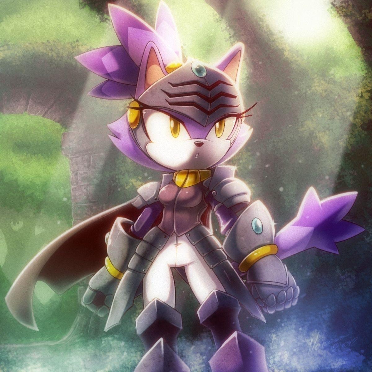 1200x1200 Blaze The Cat Wallpaper