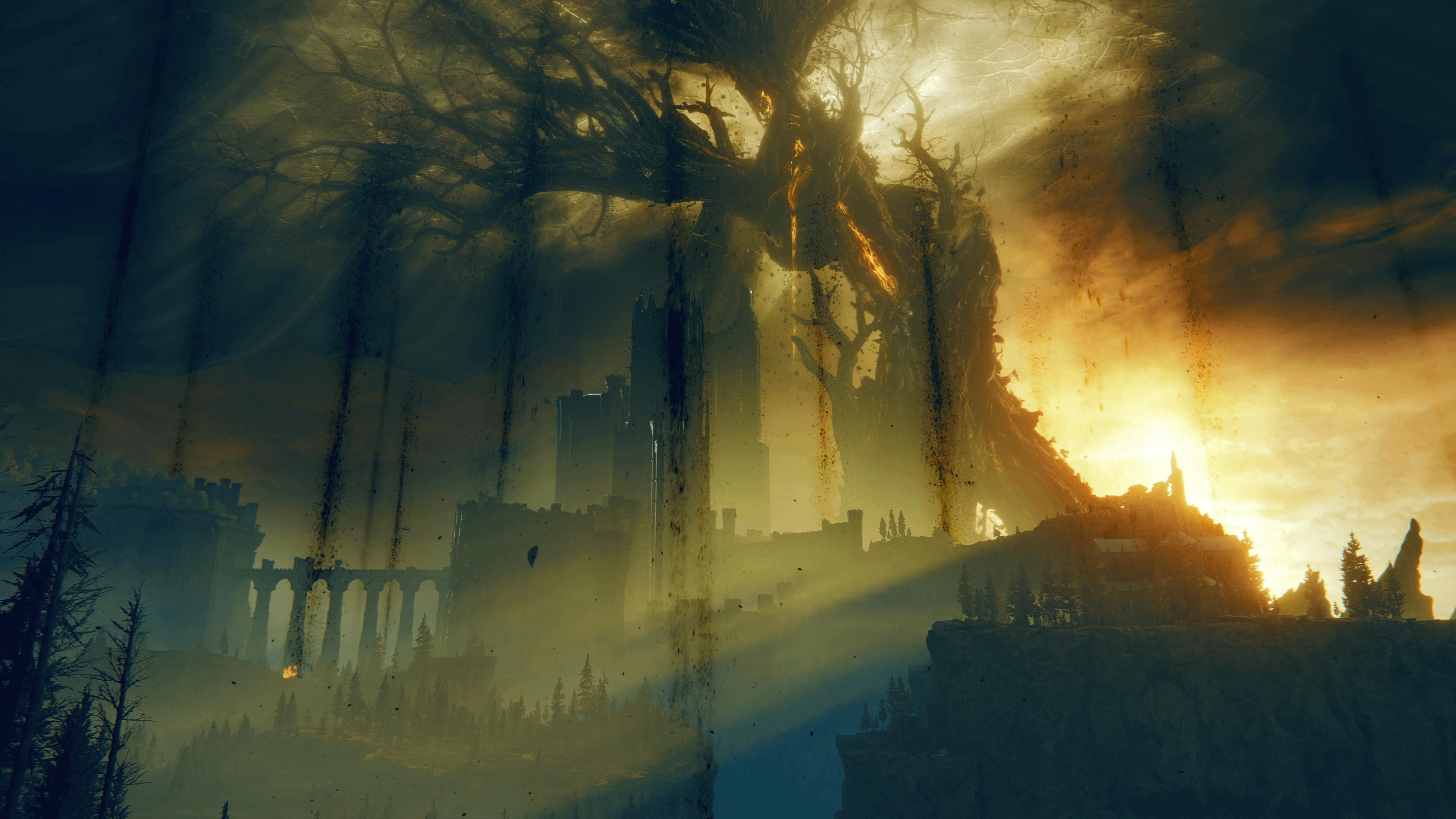 3840x2160 Here's like 100 MORE environment screenshots in 4K to use as wallpaper featuring Shadow of the Erdtree!