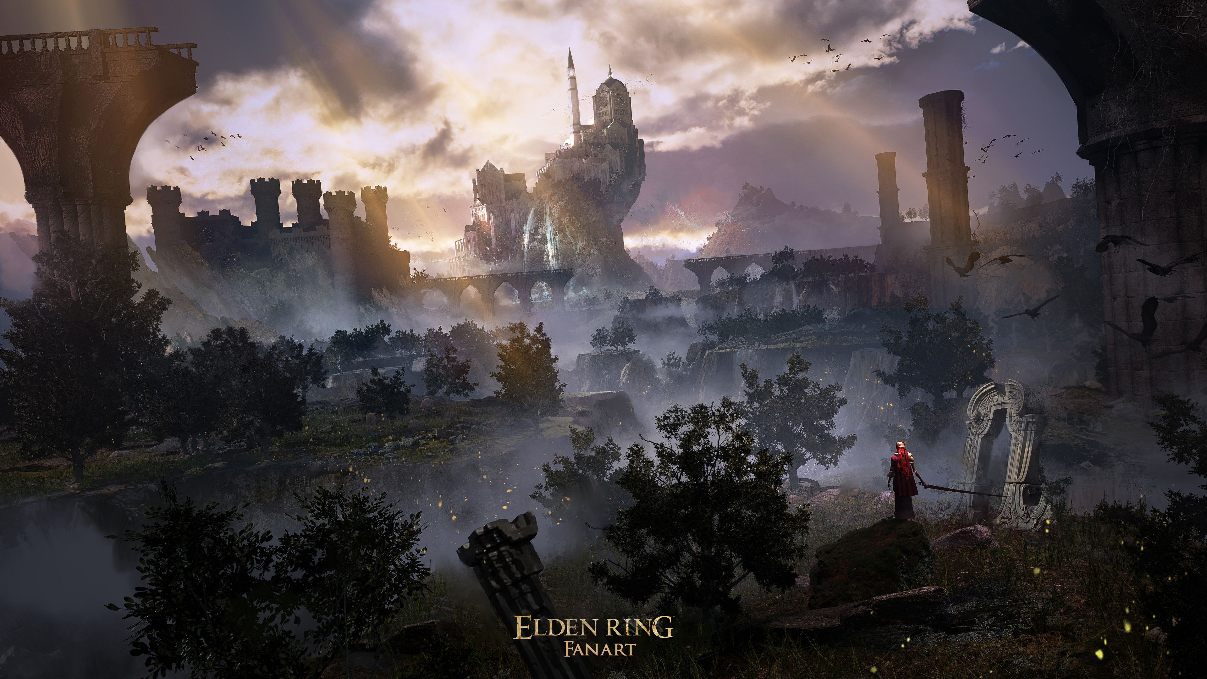 3840x2160 Elden Ring 4K Ultra HD Epic Landscape Wallpaper