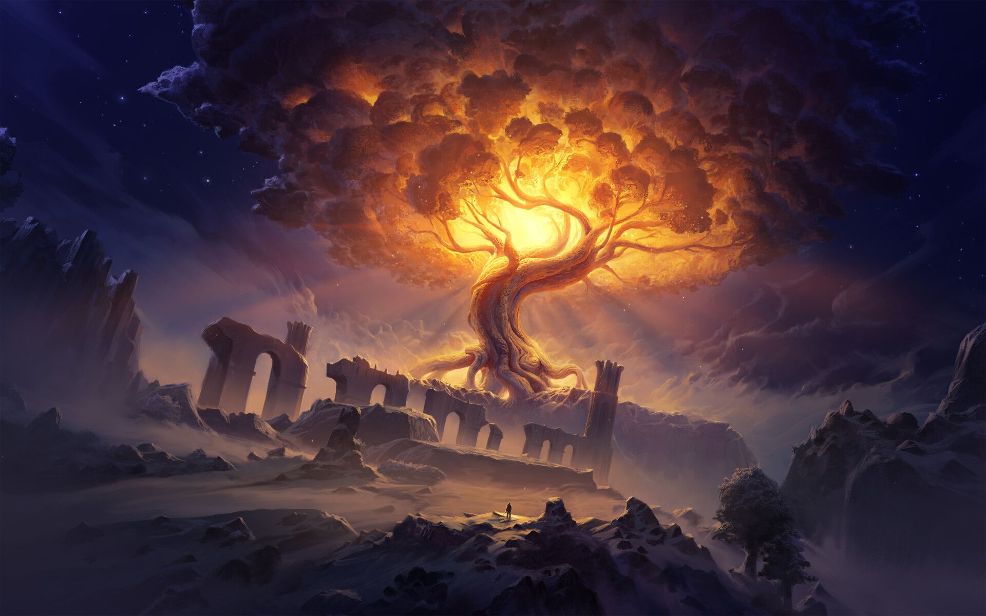 1920x1200 The Great Tree of the Crucible