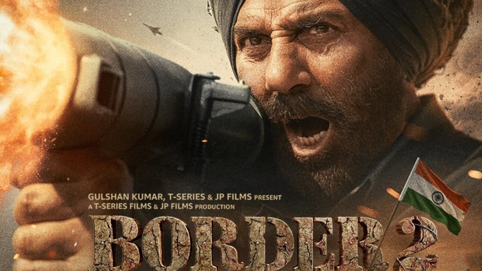 1600x900 Sunny Deol Unleashes His Fierce Jawan Avatar In Border 2 FIRST Poster; Release Date Out