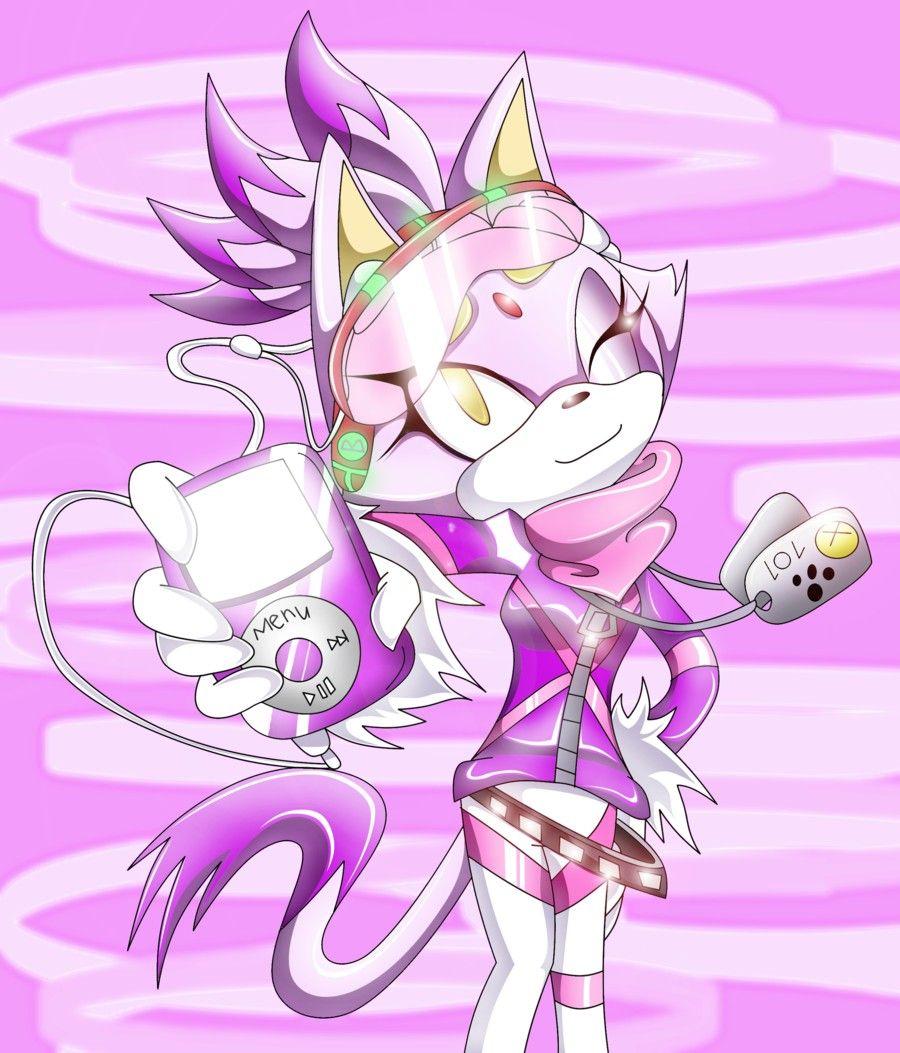 900x1053 blaze and her ipod ^-^ the cat fanclub Photo