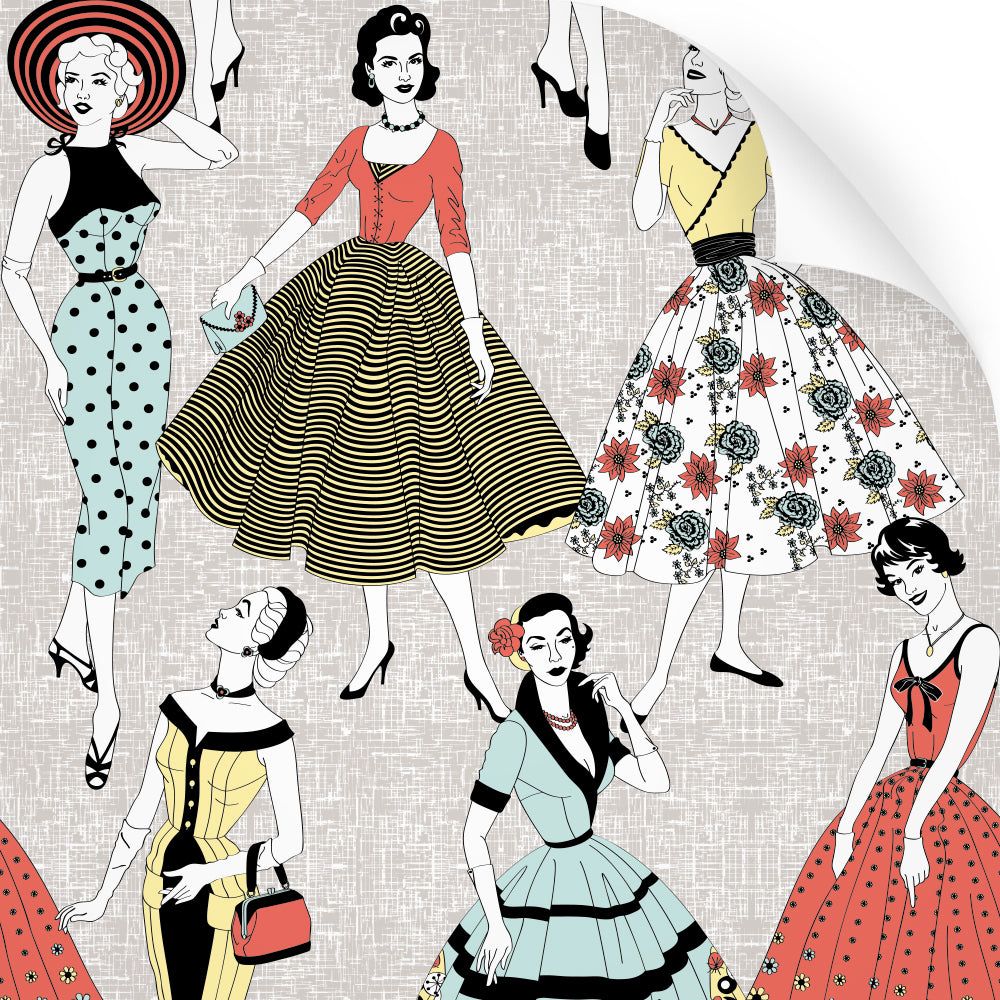 1000x1000 Vintage Dress Wallpaper