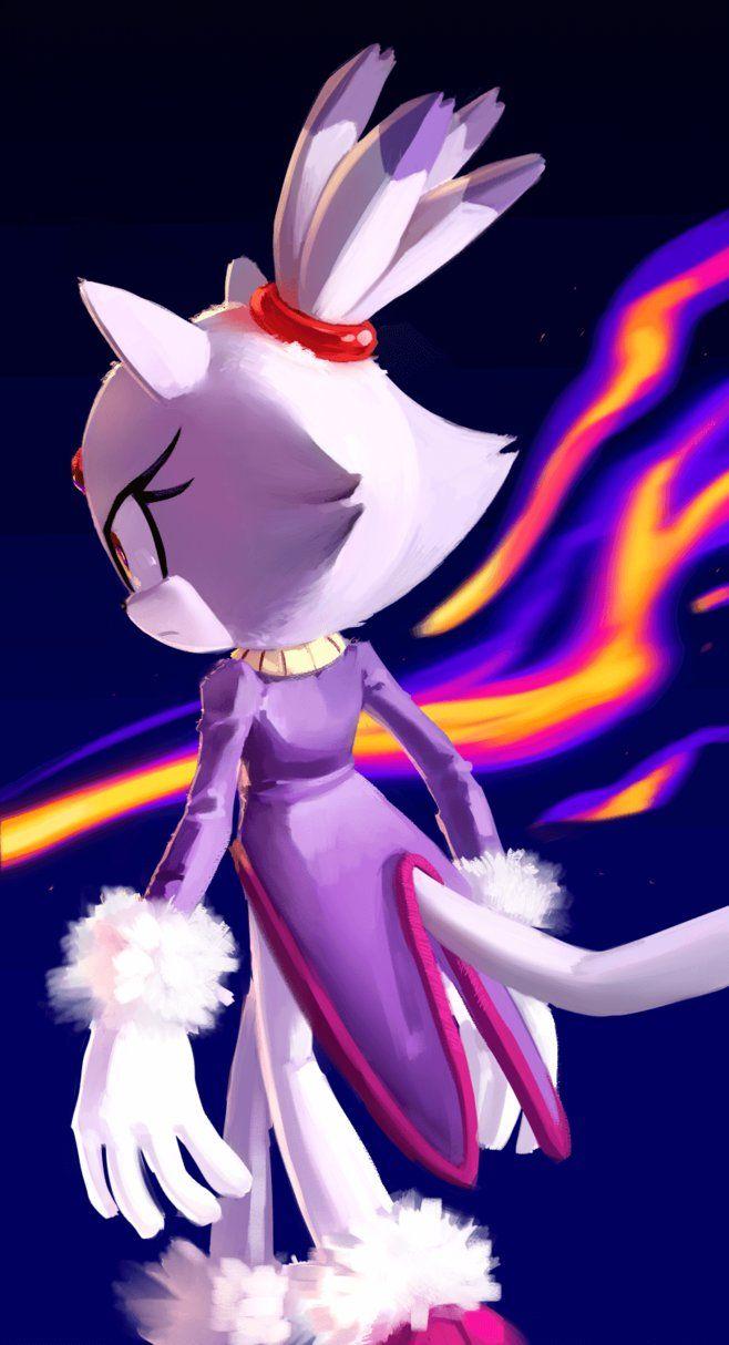 658x1214 Blaze the cat, deliberately walking the other way. Sonic, Sonic fan art, Sonic art