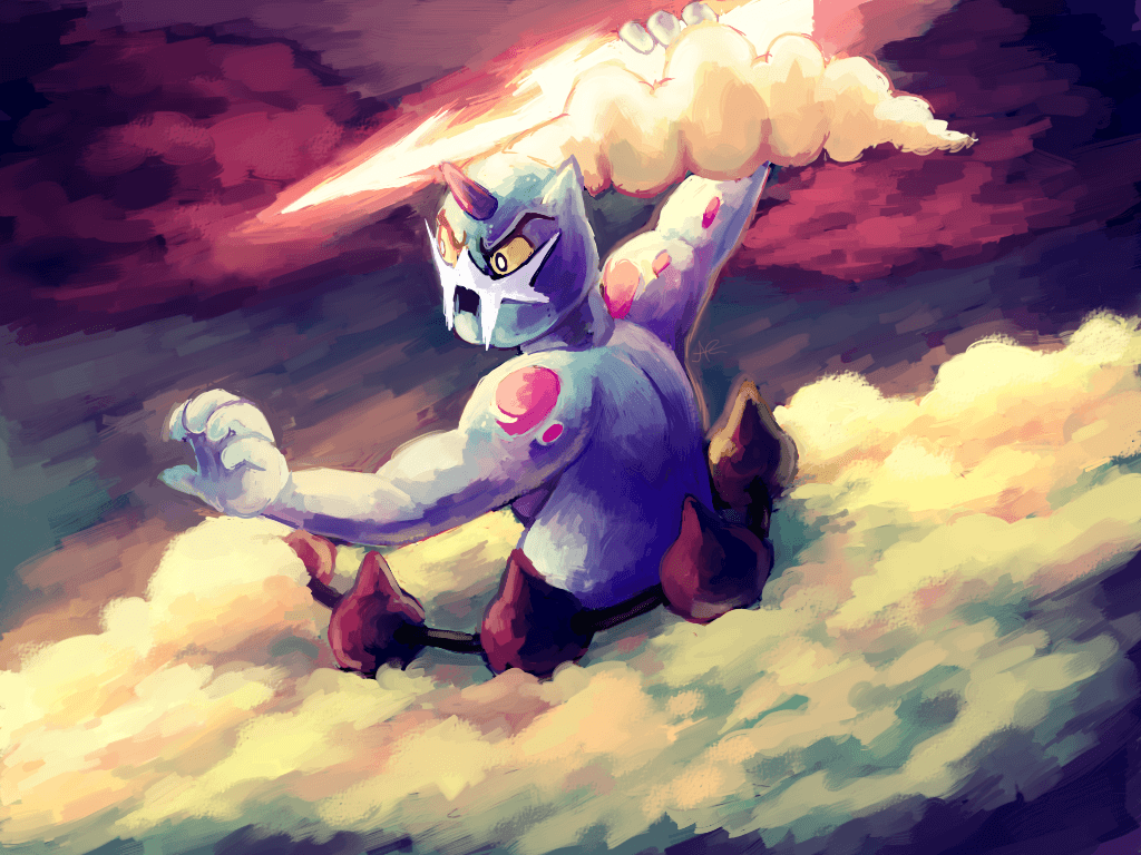 1024x768 Thunderus (Pokémon) vs Jason Grace (Percy Jackson)