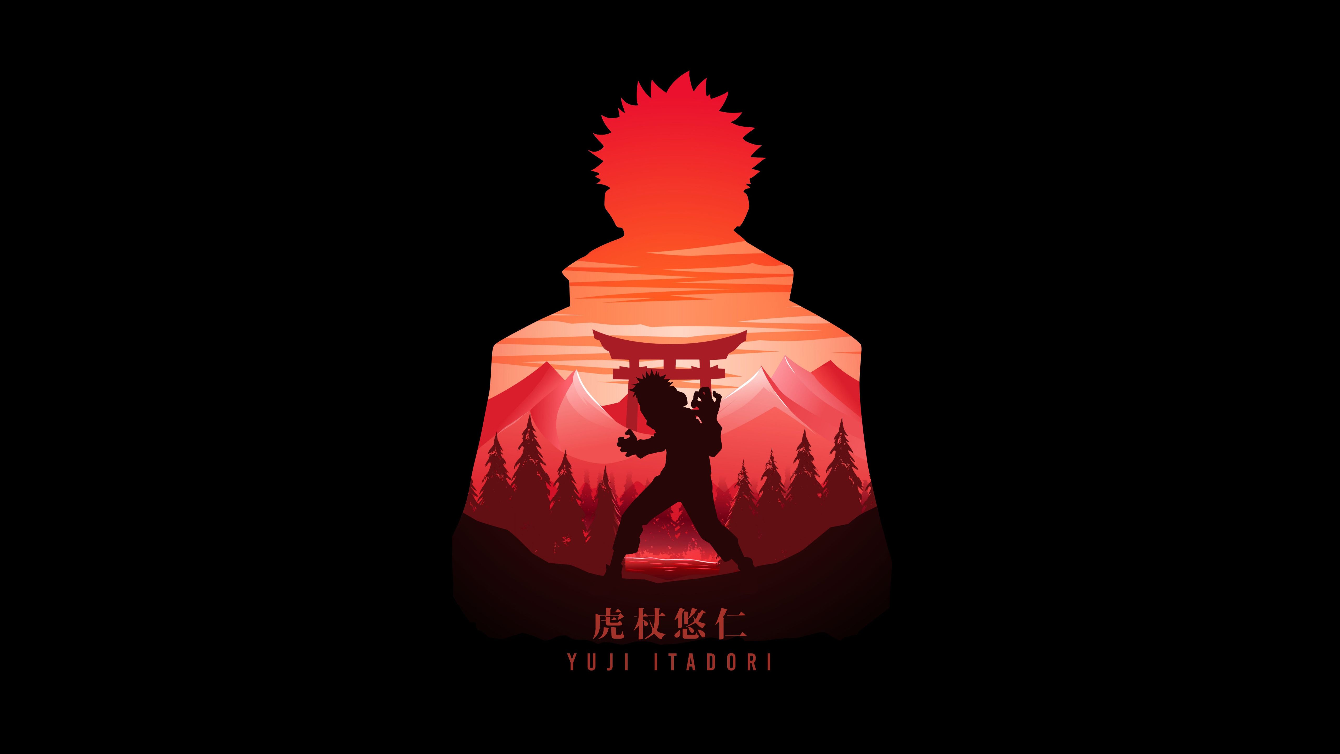 5120x2880 Yuji Itadori Wallpaper 4K, AMOLED, Jujutsu Kaisen