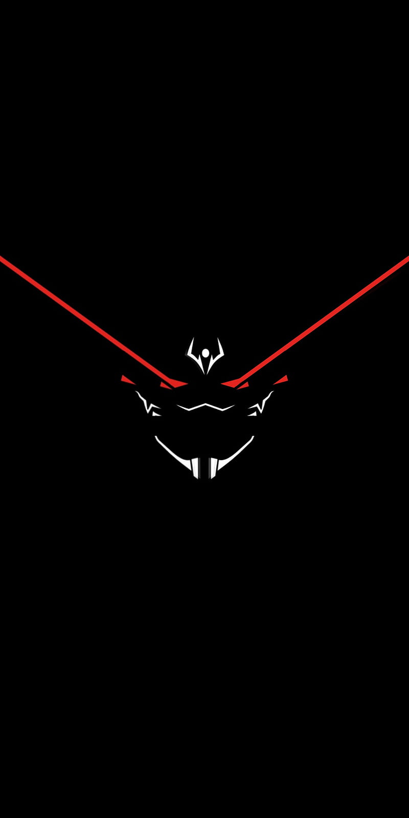 800x1600 Sukuna, amoled, black, gojo, hi, itadori, jujutsu kaisen, neon, red, red and black, HD phone wallpaper