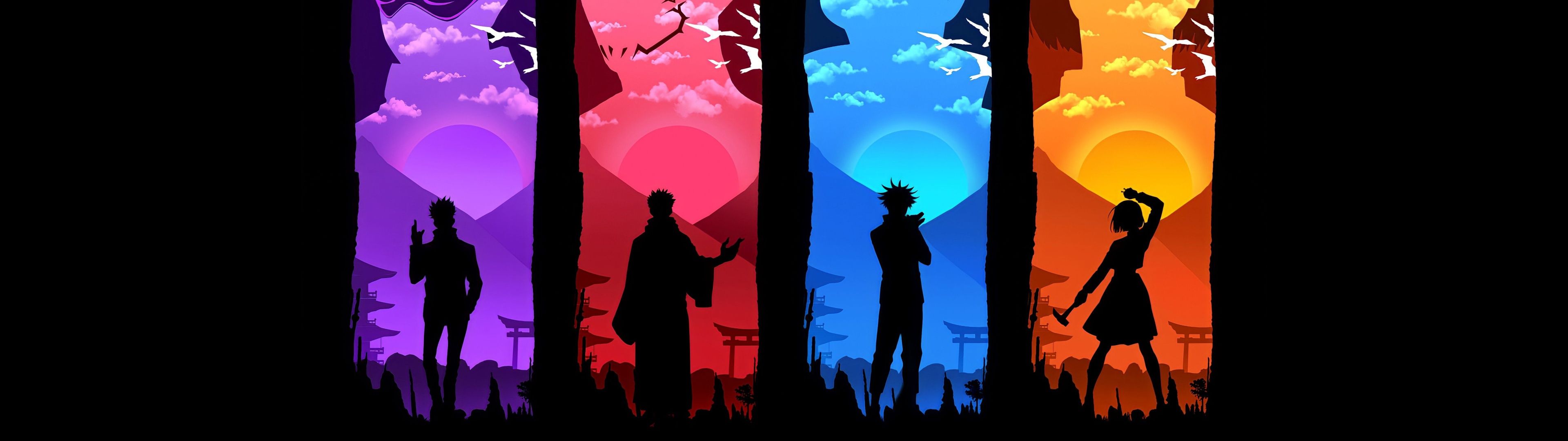 3840x1080 Jujutsu Kaisen Wallpaper 4K, AMOLED, Nobara Kugisaki