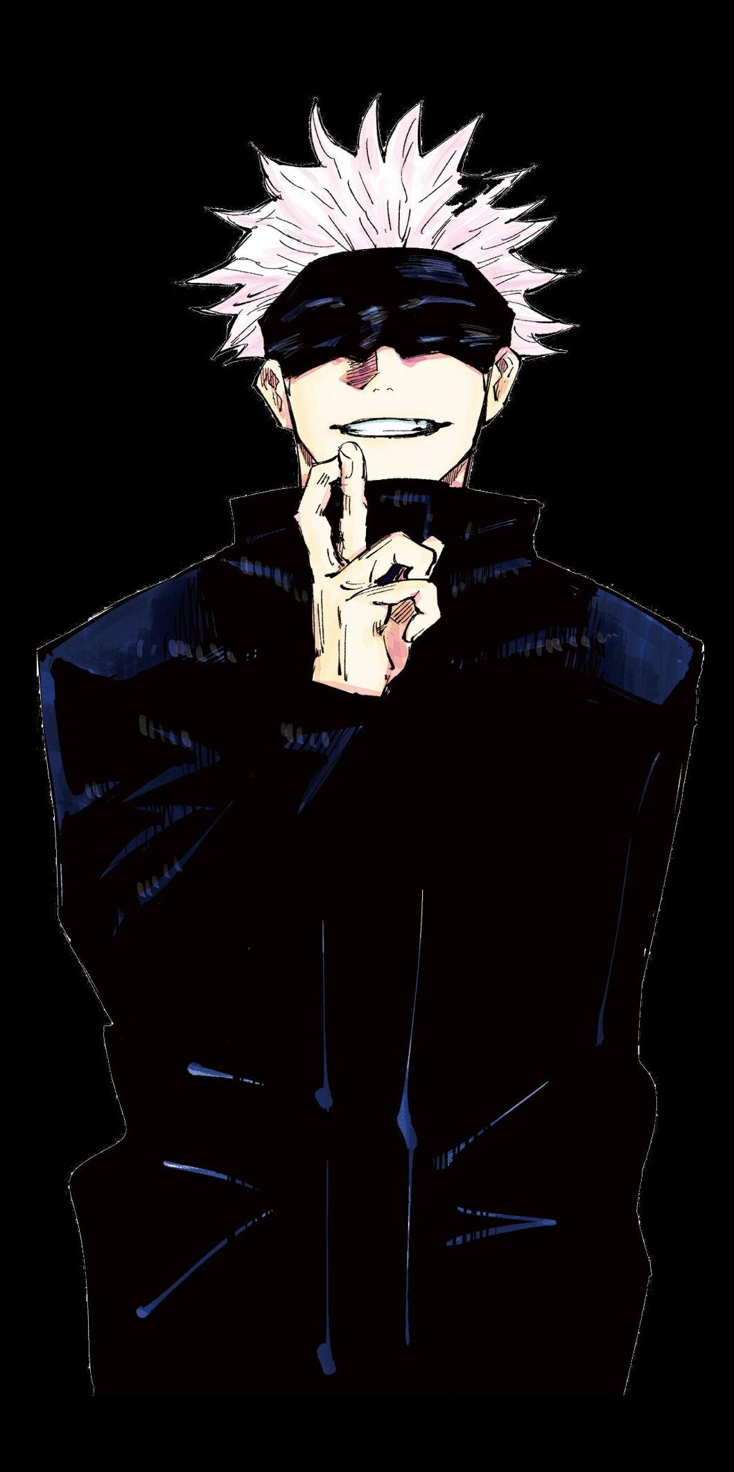 1059x2123 Gojo Amoled Wallpaper