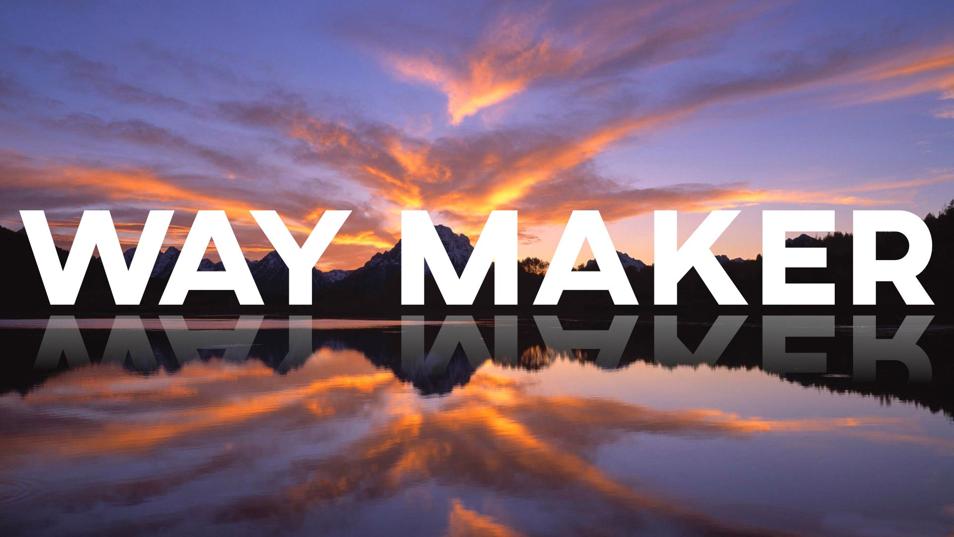 1920x1080 God is a Way Maker