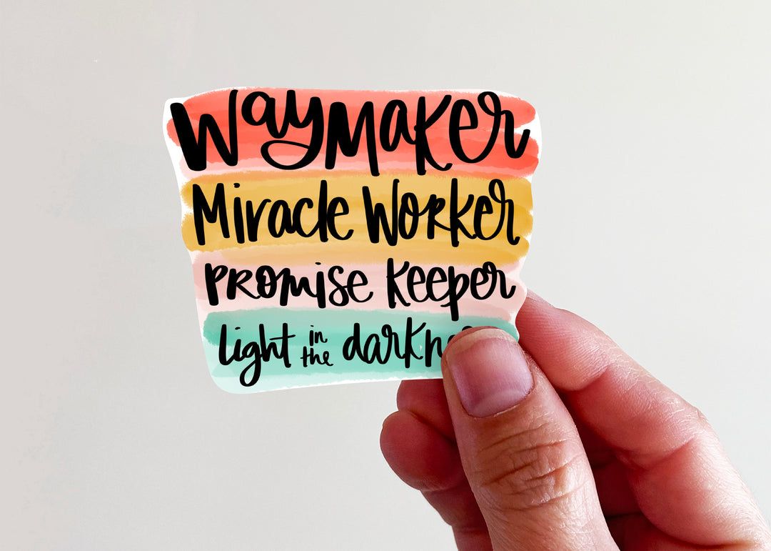 1080x771 Waymaker Sticker