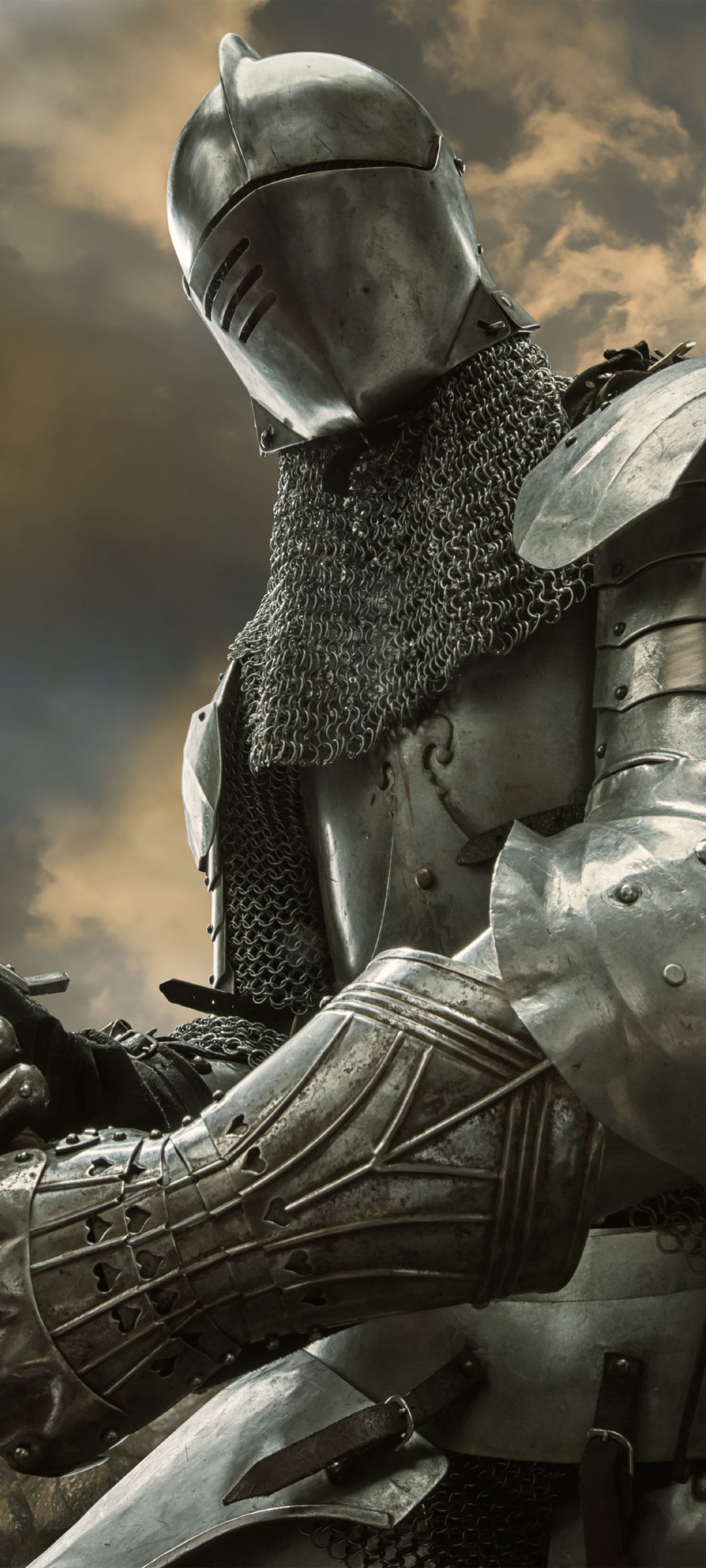 1440x3200 Phone wallpaper: Fantasy, Knight, Armor, Warrior 1416804