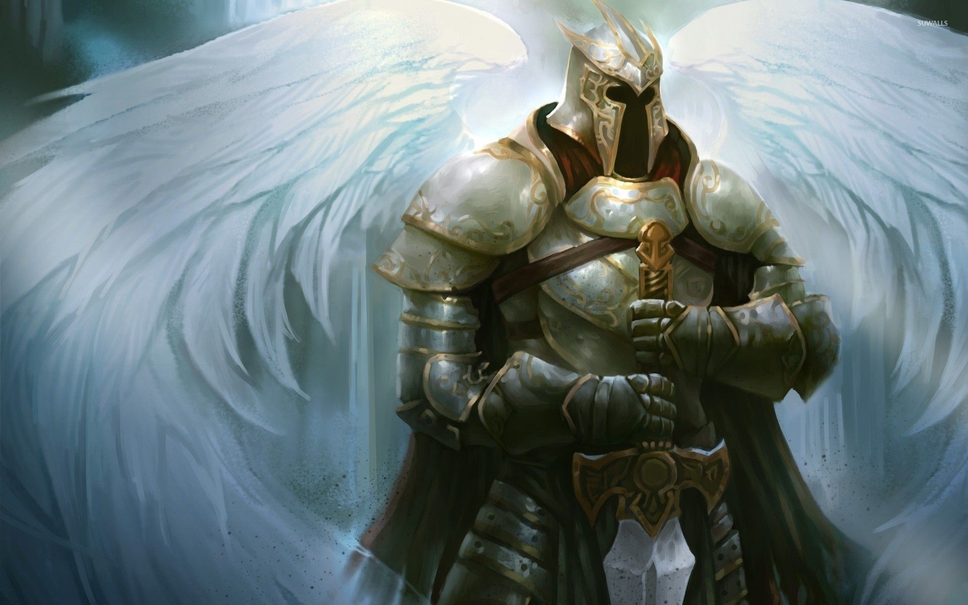 1920x1200 Free sword, armor Full HD wallpaper for desktop and phone