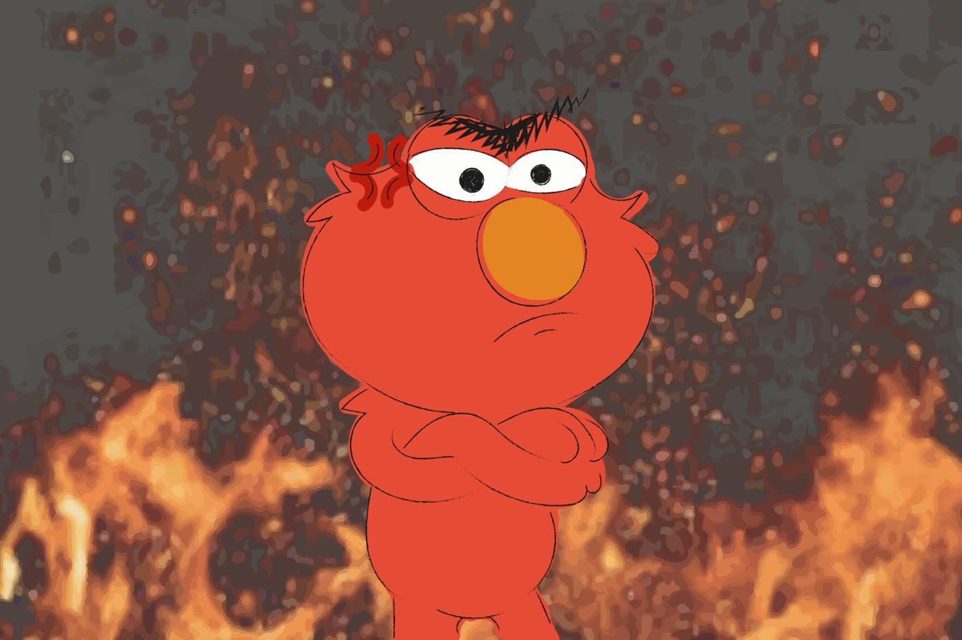 1396x930 Wellness check from Elmo results in mental health discussion