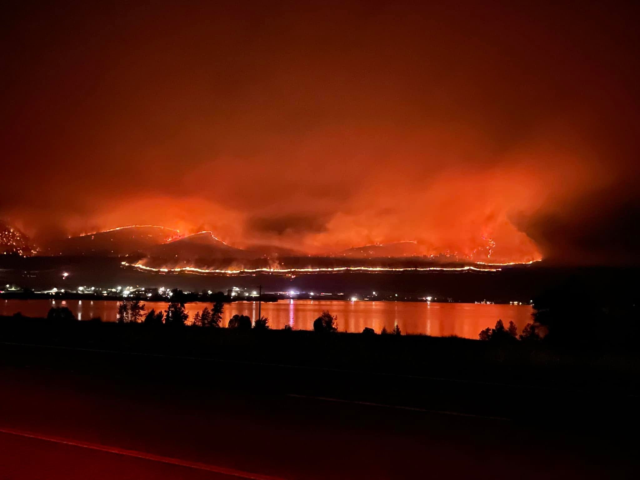 2048x1536 GALLERY: Elmo 2 Fire burning west of Flathead Lake