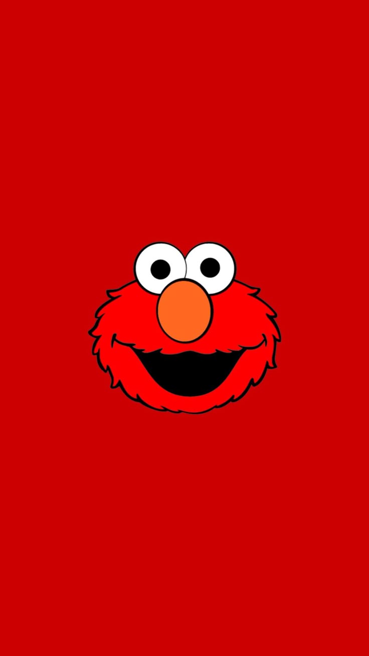 736x1308 Elmo Face on Red Background. Elmo fire background, Cute wallpaper elmo, Elmo nike wallpaper