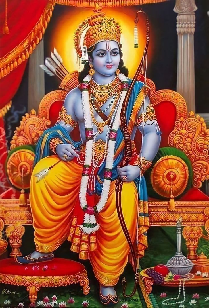 736x1081 Shri Ram Childhood Art Painting. Ram ji photo full hd, Setha ram photo hd, खत