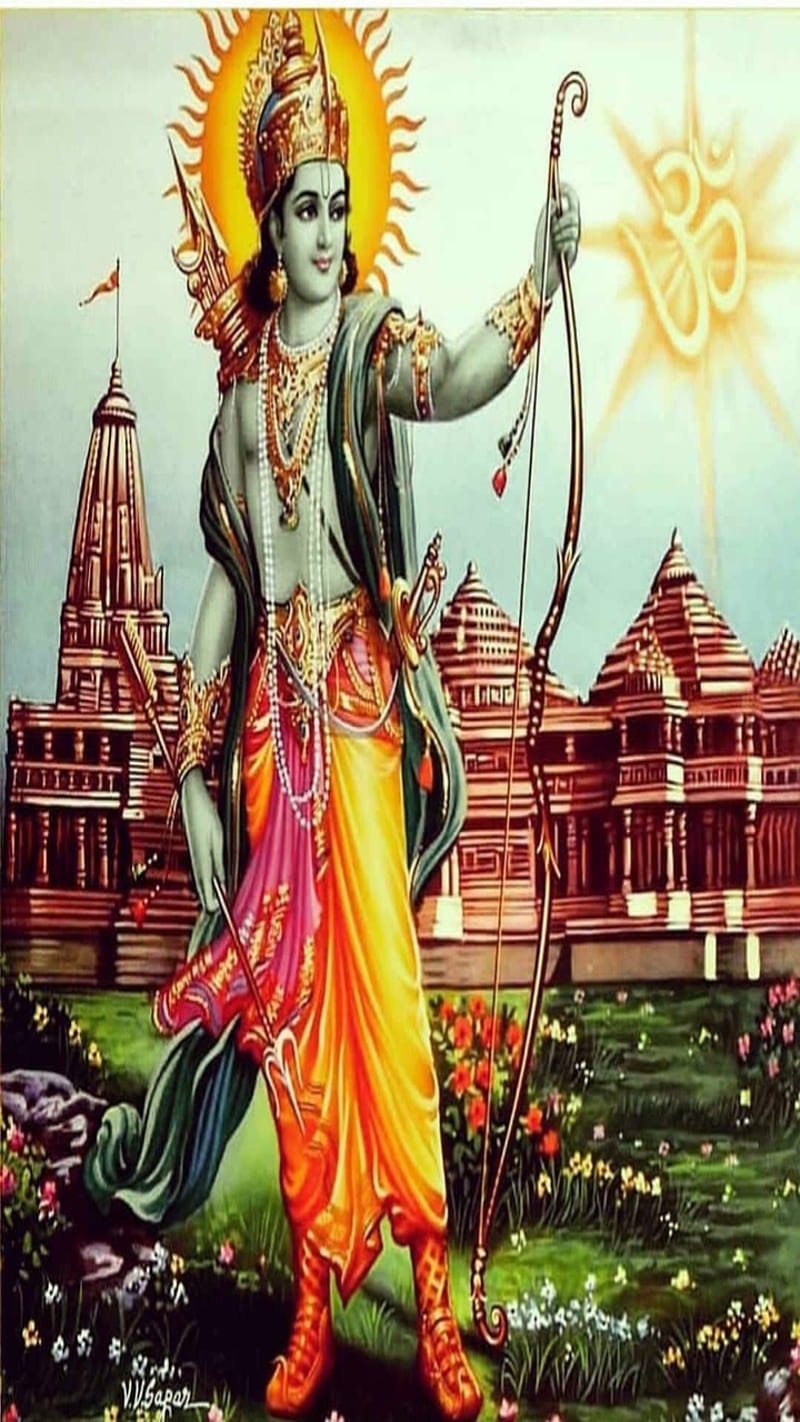 800x1422 Shri Ram, ramayan, HD phone wallpaper