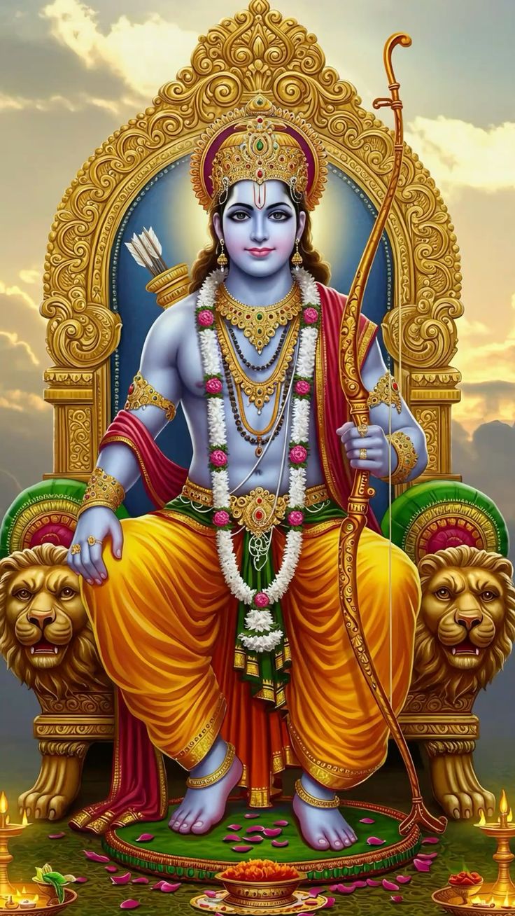 736x1308 Bhagwan Shree Ram ji Wallpaper for iphone
