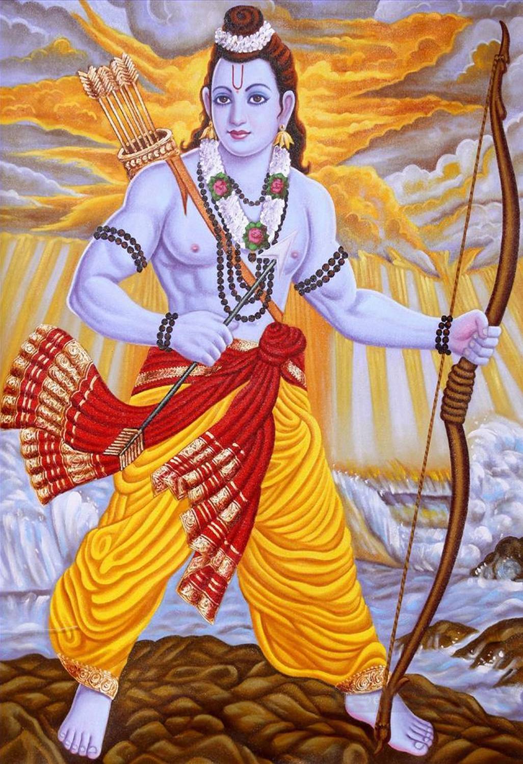 1026x1500 Lord Ramchandra Ji Bhagwan POSTER LARGE Print On 36x24 INCHES Fine Art Print & Paintings Posters In India Art, Film, Design, Movie, Music, Nature And Educational Paintings Wallpaper At