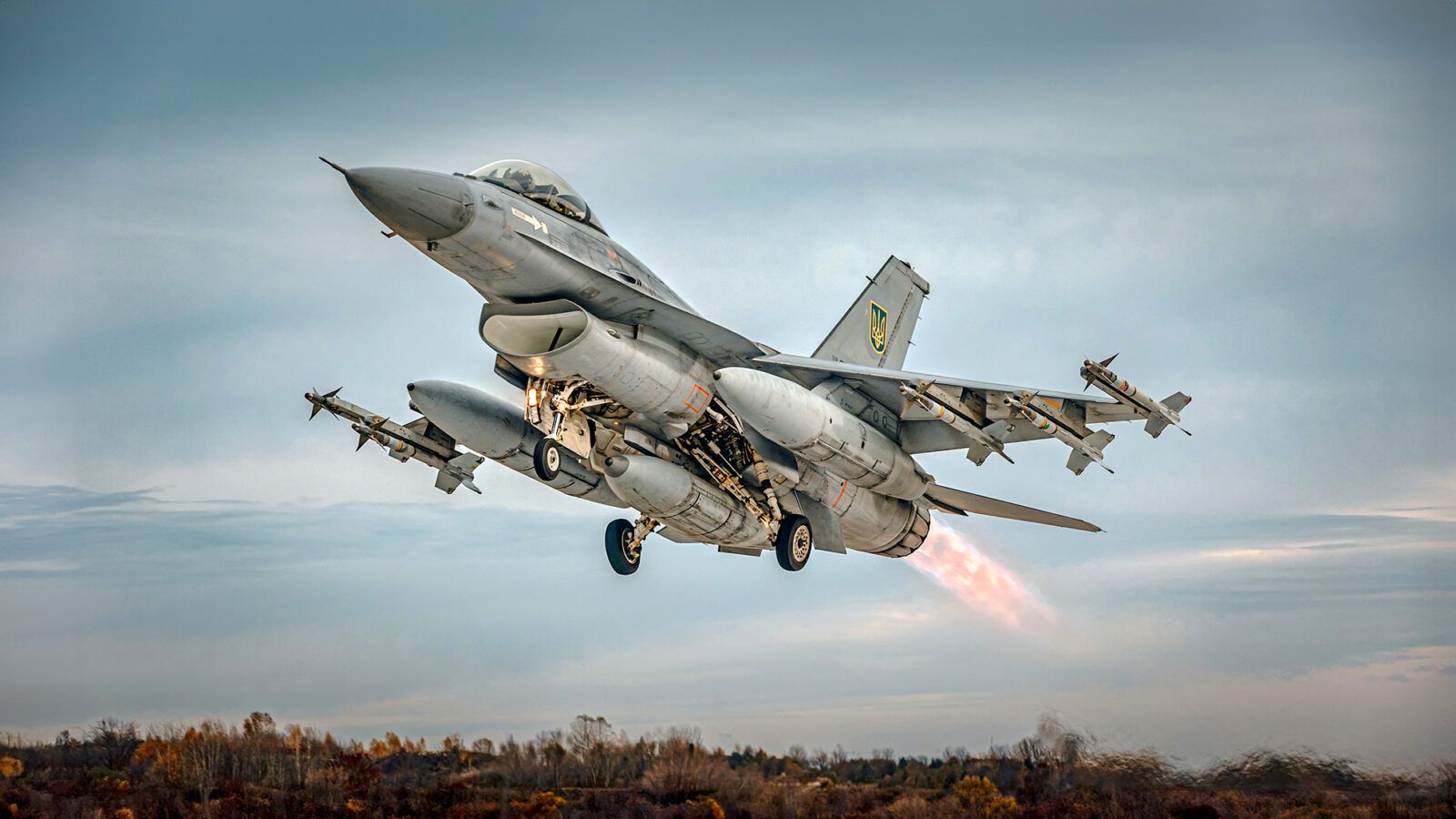 1600x900 Ukraine Revises F 16 Combat Tactics For Frontline Operations