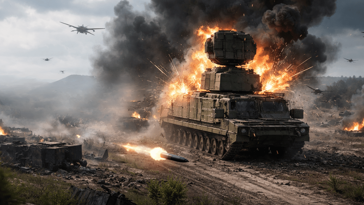 1200x675 Drone blitz shocks battlefield: nine Russian air defence systems hit in nine days in Donetsk Oblast