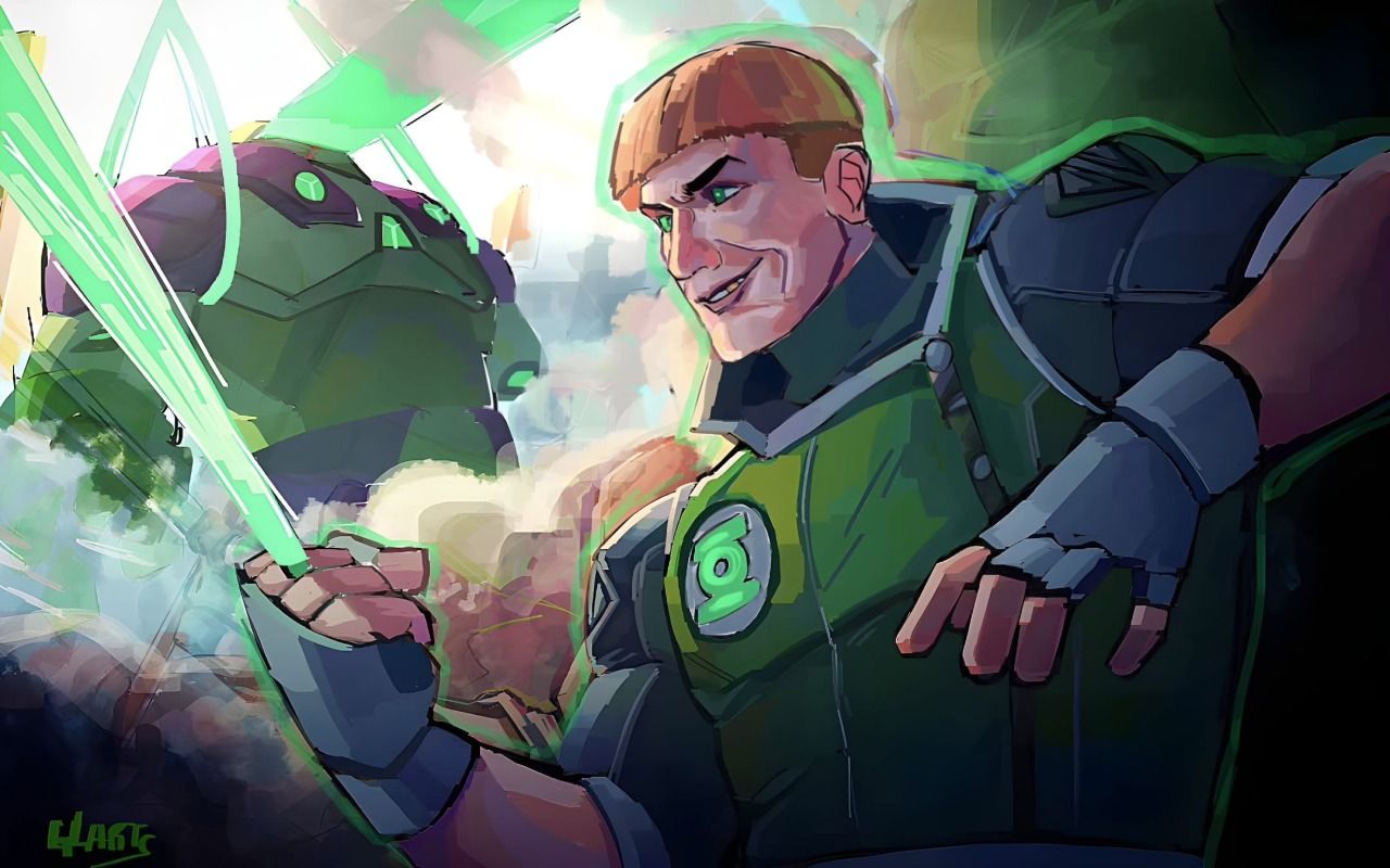 1280x800 Guy Gardner By digital artist, Luis Nadongga