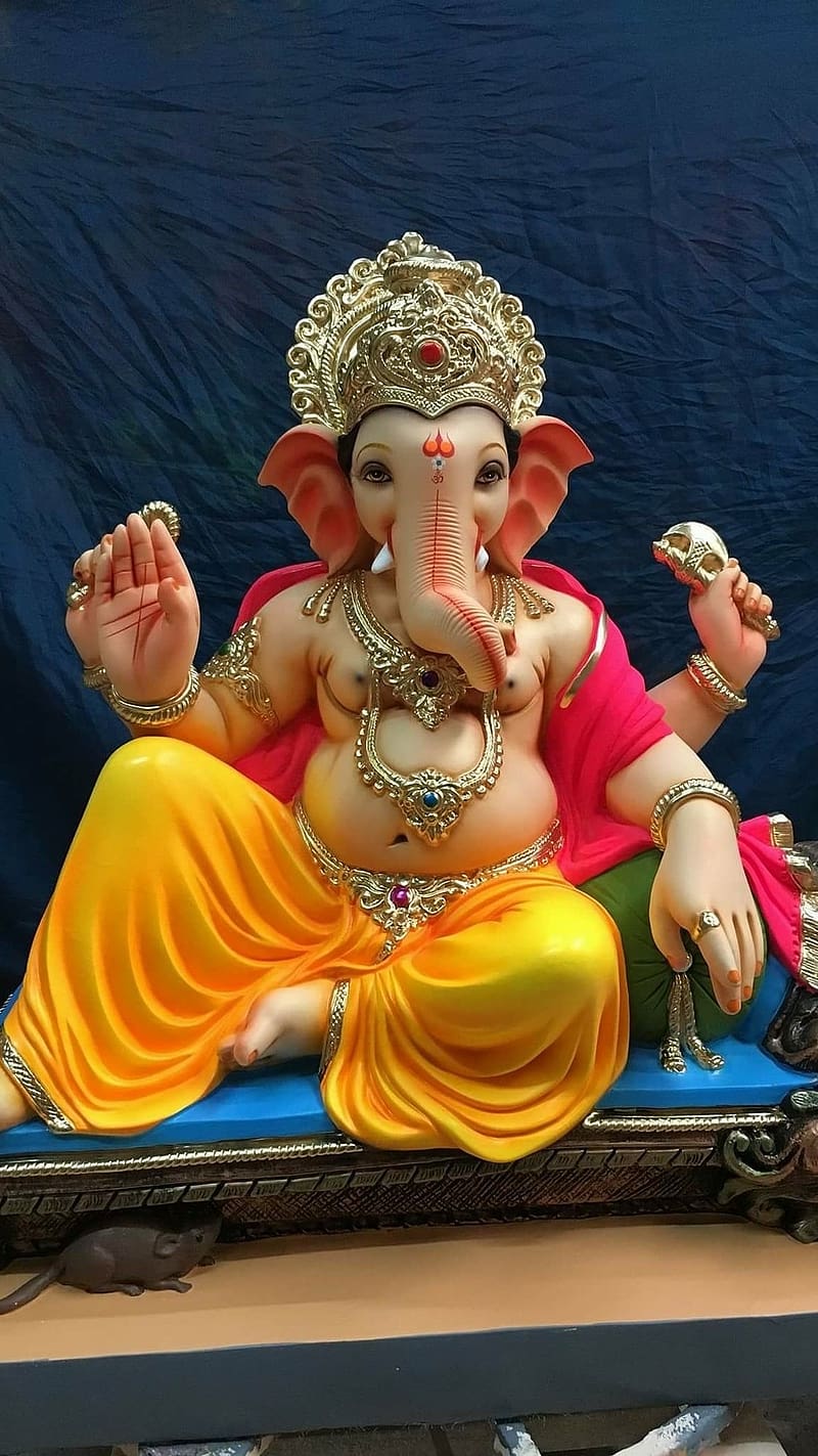 800x1423 Cute Ganesha God, cute ganesha, god, ganpati bappa, HD phone wallpaper