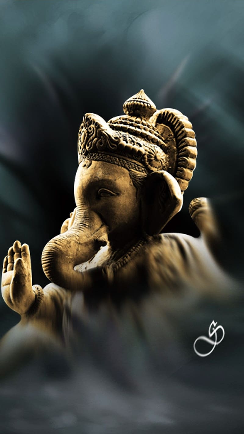 800x1422 Cute Ganesha Lord, cute ganesha, ganesha lord, HD phone wallpaper