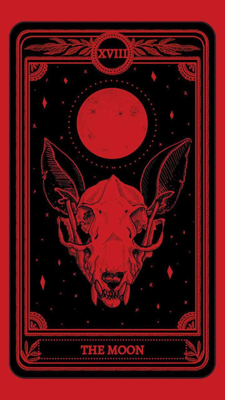 720x1280 The Moon Tarot Wallpaper