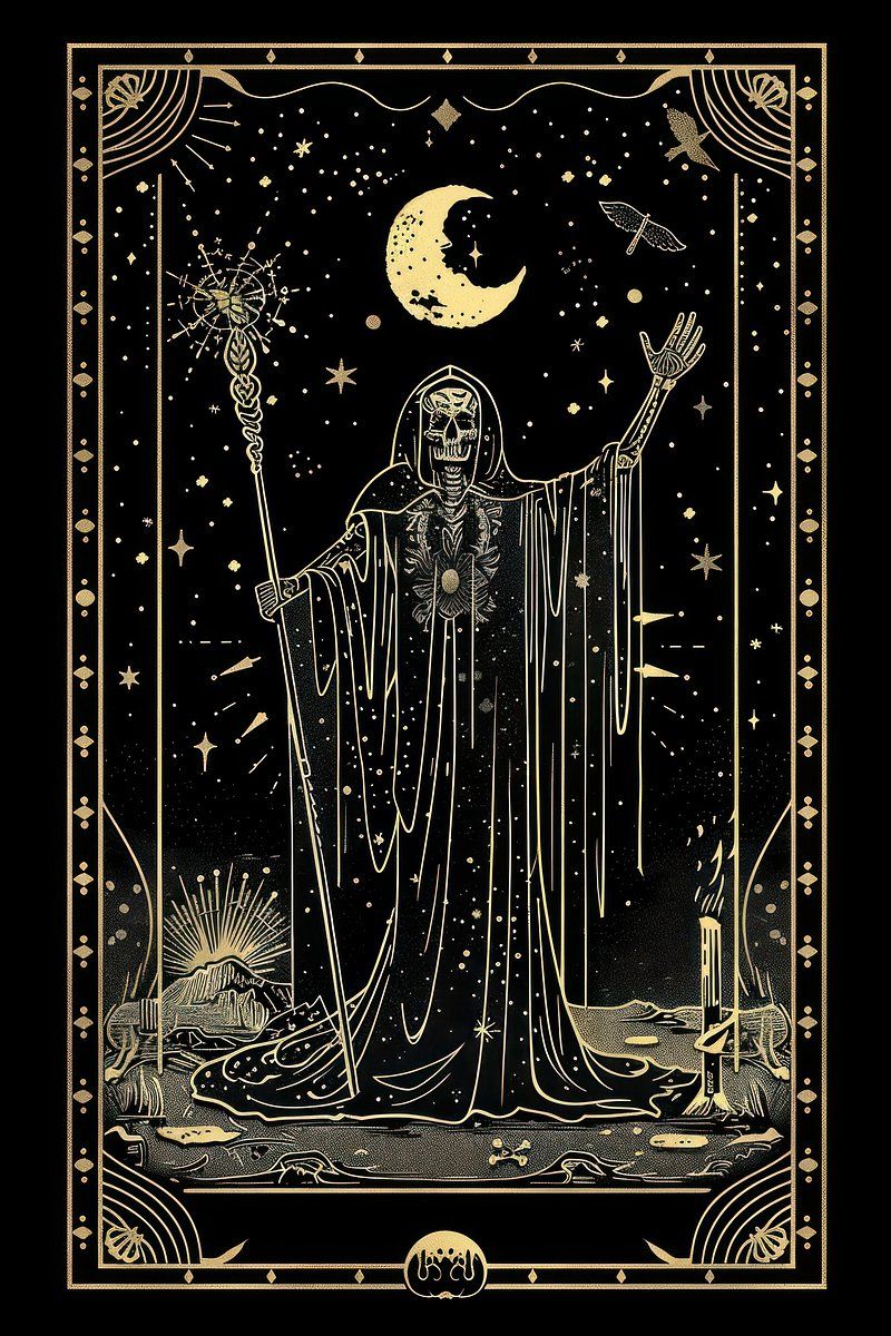 800x1200 Moon Tarot Image Wallpaper