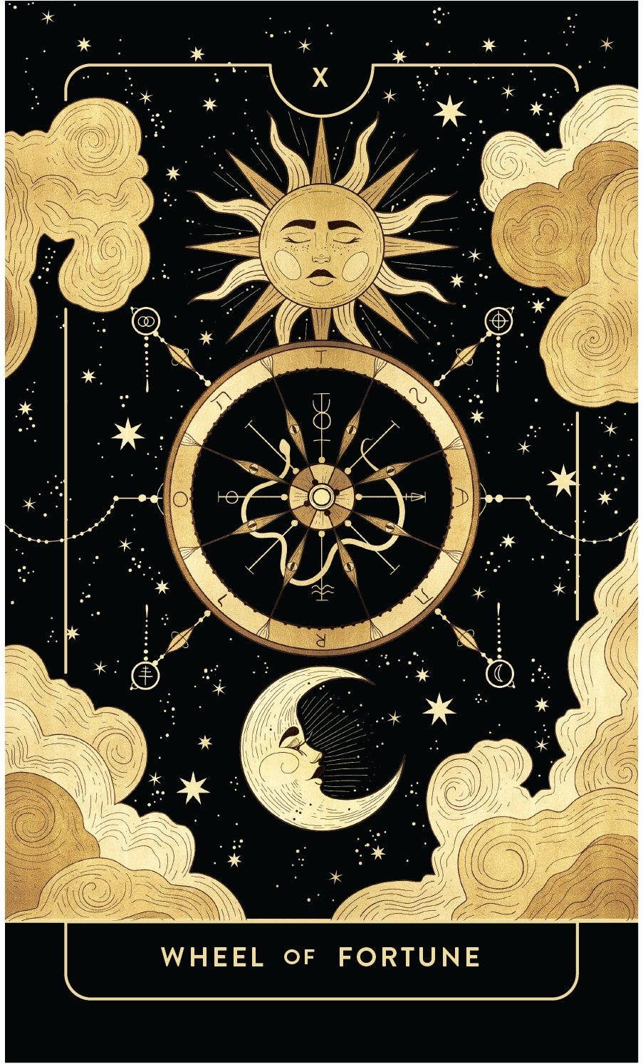903x1494 Download Sun And Moon Tarot Card Wallpaper