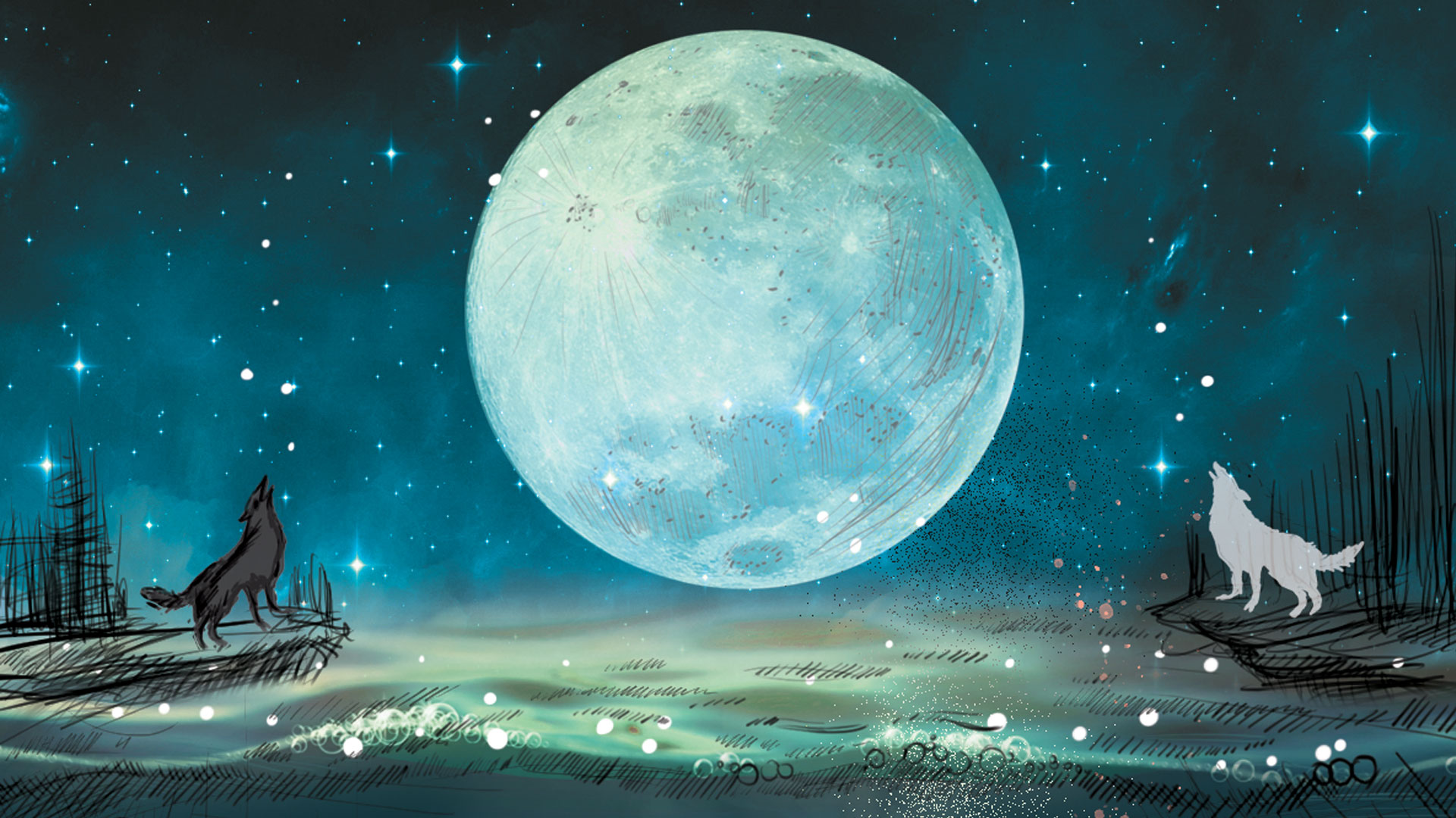 1920x1080 The Moon Tarot Card Meaning Anne's Curio : Tarot & Sacred Business
